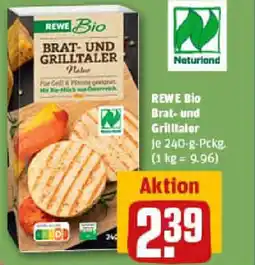 REWE REWE Bio Brat- und Grilltaler Angebot