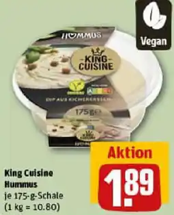 REWE King Cuisine Hummus Angebot