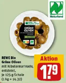 REWE REWE Bio Grüne Oliven Angebot