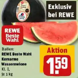 REWE REWE Beste Wahl Kernarme Wassermelone Angebot