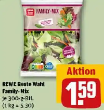 REWE REWE Beste Wahl Family-Mix Angebot