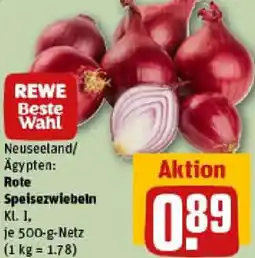 REWE Rote Speisezwiebeln Angebot