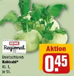REWE Kohlrabi Angebot