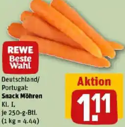 REWE Snack Möhren Angebot