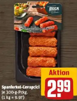 REWE Spanferkel-Cevapcici Angebot