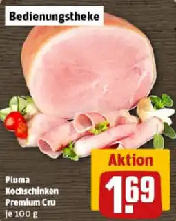 REWE Pluma Kochschinken Premium Cru Angebot
