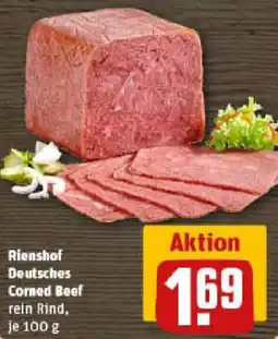 REWE Rienshof Deutsches Corned Beef Angebot