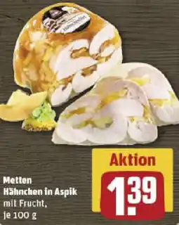 REWE Metten Hähnchen in Aspik Angebot