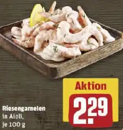 REWE Riesengarnelen Angebot