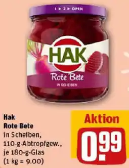 REWE Hak Rote Bete Angebot