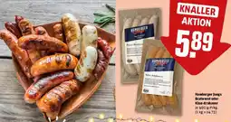 REWE Hamburger Jungs Bratwurst oder Käse-Krakauer Angebot