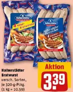 REWE Halberstädter Bratwurst Angebot