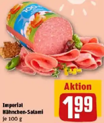 REWE Imperial Hähnchen-Salami Angebot