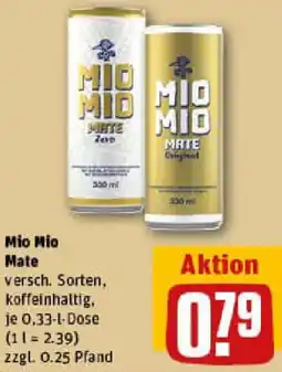 REWE Mio Mio Mate Angebot