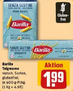 REWE Barilla Teigwaren Angebot