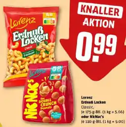 REWE Lorenz Erdnuẞ Locken oder NicNac's Angebot