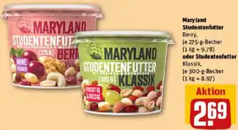 REWE Maryland Studentenfutter oder Studentenfutter Klassik Angebot