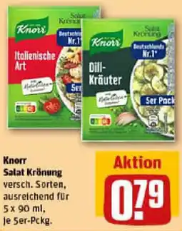 REWE Knorr Salat Krönung Angebot