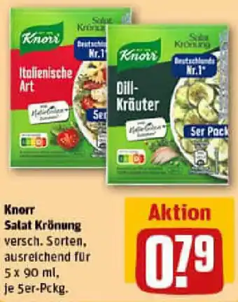 REWE Knorr Salat Krönung Angebot