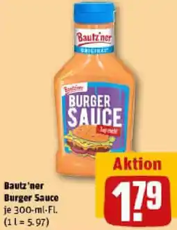REWE Bautz'ner Burger Sauce Angebot