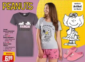 REWE Snoopy Damen Hausschuhe Angebot
