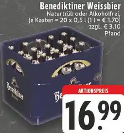 Edeka Benediktiner Weissbier Angebot