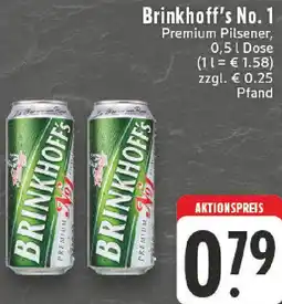 Edeka Brinkhoff's No. 1 Premium Pilsener Angebot