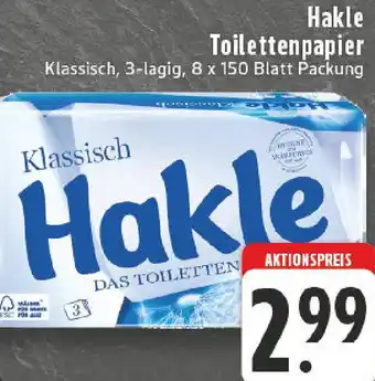 Edeka Hakle Toilettenpapier Angebot