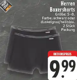 Edeka Herren Boxershorts Angebot
