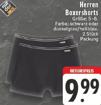 Edeka Herren Boxershorts Angebot
