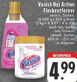 Edeka Vanish Oxi Action Fleckentferner Angebot