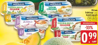 Edeka Milram Frühlings- oder Gewürzquark Angebot