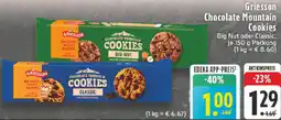 Edeka Griesson Chocolate Mountain Cookies Angebot