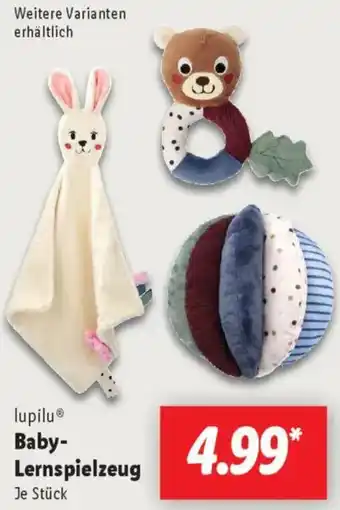Lidl lupilu Baby Lernspielzeug Angebot