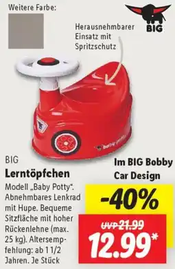 Lidl BIG Lerntöpfchen Angebot