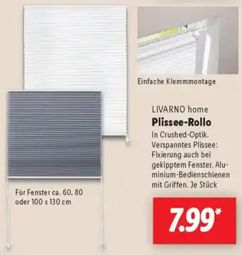 Lidl LIVARNO home Plissee-Rollo Angebot