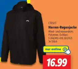 Lidl CRIVIT Herren-Regenjacke Angebot