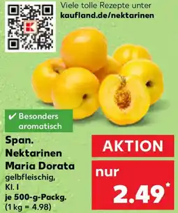 Kaufland Span. Nektarinen Maria Dorata Angebot