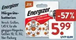 Aldi Süd Energizer Hörgerätebatterien Angebot