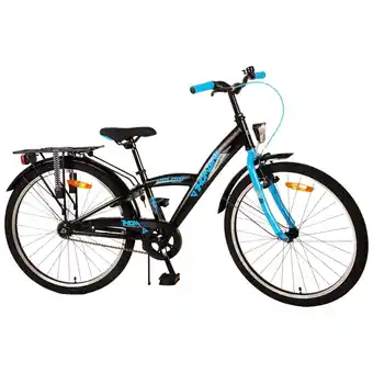 Netto Marken-Discount TPFSports Thombike Kinderfahrrad - Jungen - Rücktritt + Handbremse - 24 Zoll - Blau Angebot