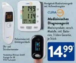 Aldi Süd CURAMED Medizinisches Diagnosegerät Angebot