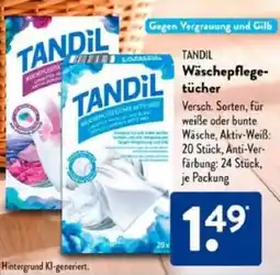 Aldi Süd TANDIL Wäschepflegetücher Angebot