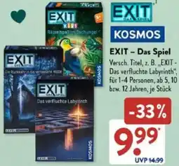 Aldi Süd KOSMOS EXIT - Das Spiel Angebot