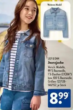 Aldi Süd LILY & DAN Jeansjacke Angebot