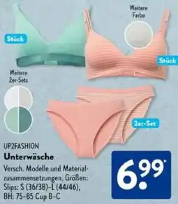 Aldi Süd UP2FASHION Unterwäsche Angebot