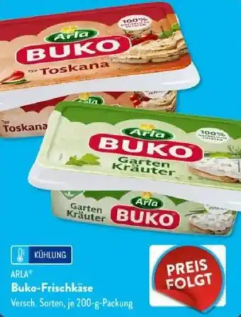 Aldi Süd ARLA Buko-Frischkäse Angebot