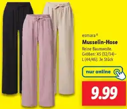 Lidl esmara Musselin-Hose Angebot