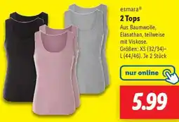 Lidl esmara 2 Tops Angebot