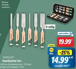 Lidl PARKSIDE Stechbeitel-Set Angebot