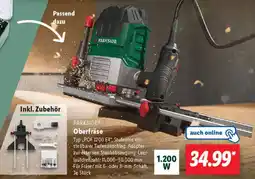Lidl PARKSIDE Oberfräse Angebot